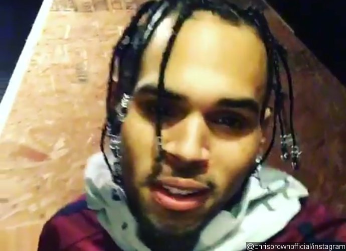 Chris Brown Shows Off New Hair Weave on Instagram