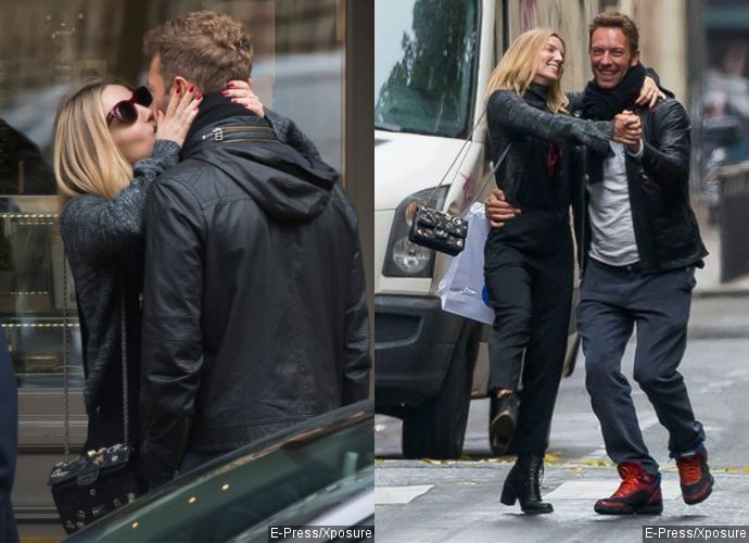Chris Martin and Annabelle Wallis Spotted Sharing Passionate Kiss in Paris