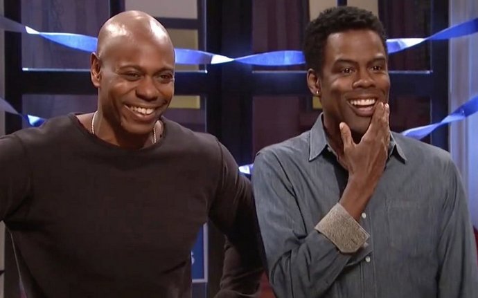 Chris Rock Joins Dave Chappelle in Election Night Parody on 'SNL'