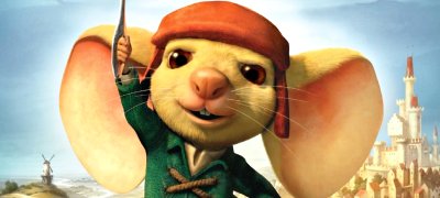 Despereaux pulls out a needle to defend the princess