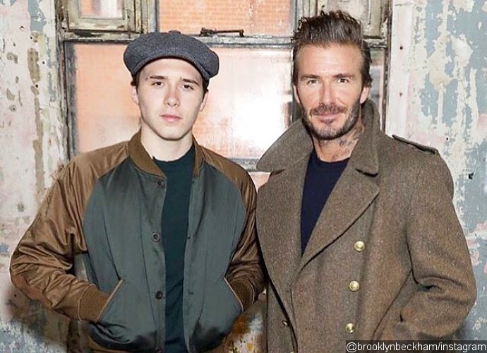 David Beckham Hilariously Tries to Embarrass Son Brooklyn on Instagram