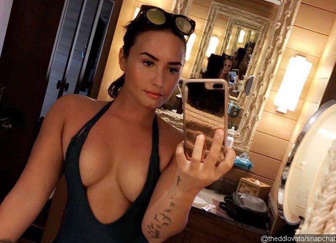 Demi Lovato Sparks Boob Surgery Rumor With New Cleavage-Baring Photos