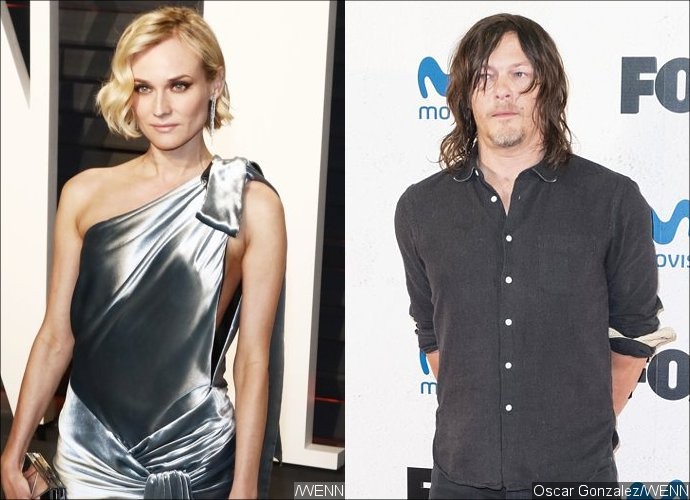 Diane Kruger and Norman Reedus Caught in Lip-Lock Amid Romance Rumors