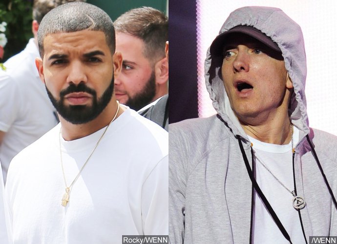Drake and Eminem React to Rap Battle Rumors