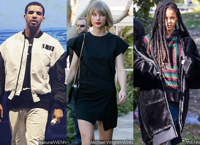 Drake and Taylor Swift Are Teaming Up to Write Spiteful Song About Rihanna
