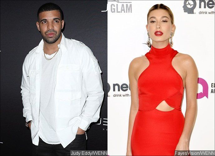 Drake Gets 'Lovey Dovey' With Hailey Baldwin at His Memorial Day Party