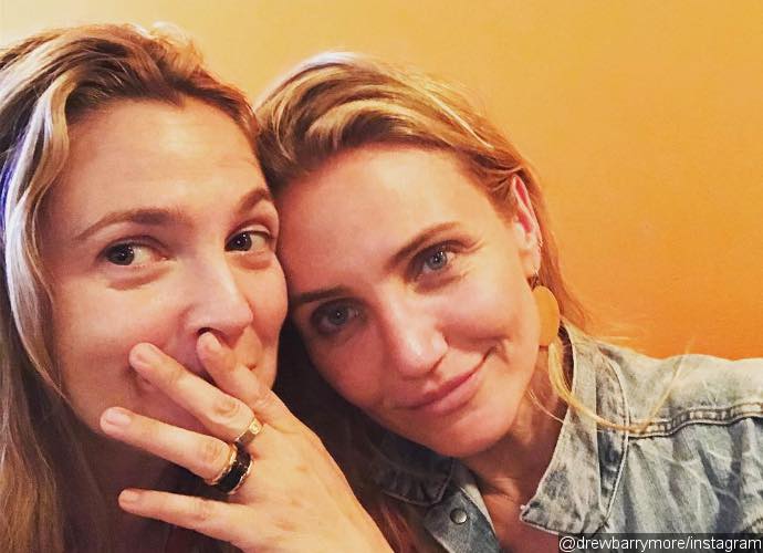 Drew Barrymore and Cameron Diaz Reunite for Furniture Shopping in Los Angeles