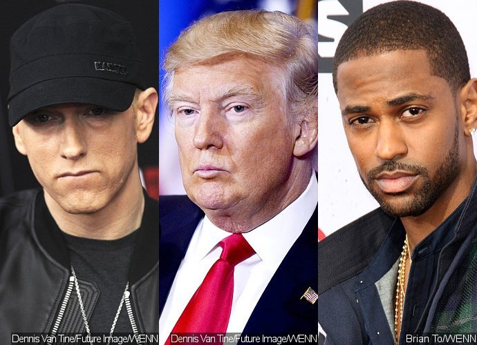 Eminem Slams Donald Trump and Ann Coulter on Big Sean's 'No Favors'
