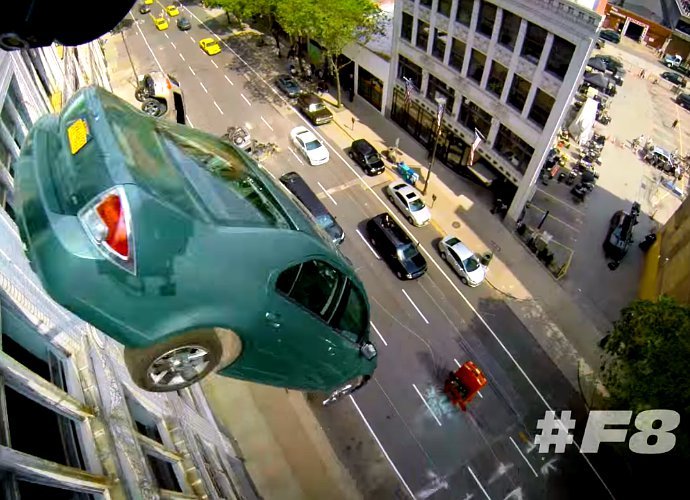 New 'Fast 8' Behind-the-Scenes Video Drops Cars From the Sky