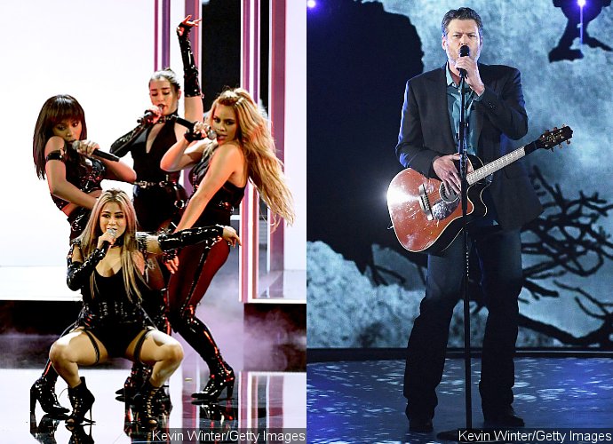 Watch Fifth Harmony and Blake Shelton's Performances at 2017 People's Choice Awards