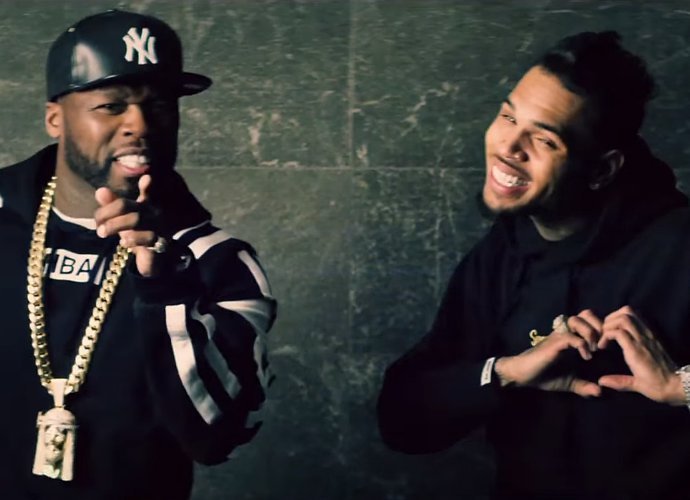 50 Cent Hits the Strip Club With Chris Brown in 'No Romeo No Juliet' Music Video