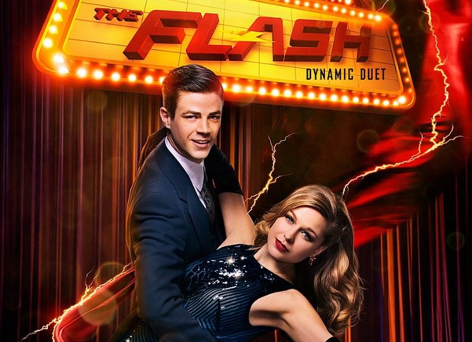 'Flash' and 'Supergirl' Dance a Dynamic Duet in Musical Crossover Special Poster