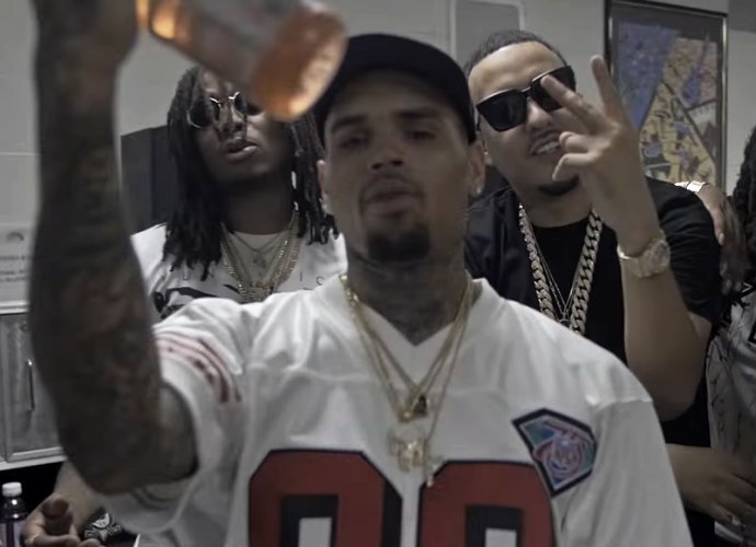 French Montana Partying With Chris Brown and Migos in 'Hold Up' Music Video