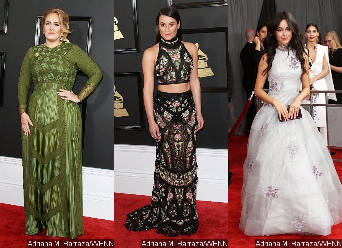 Grammy Awards 2017: Adele, Lea Michele, Camila Cabello Get Fancy on Red Carpet