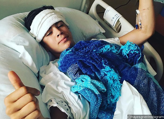 Hayes Grier Shares Photo From Hospital, Assures Fans He's 'Good' After Dirt Bike Crash