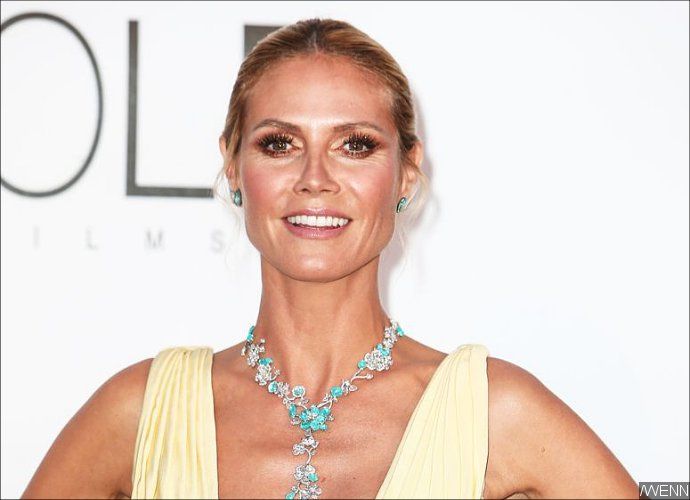 Heidi Klum Reportedly Stumbled and Knocked Over Drinks in Cannes