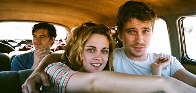 Kristen Stewart embarks on a wild journey with two men in 'On the Road' 