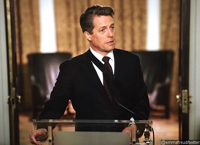 First Look at Hugh Grant as Prime Minister in 'Love Actually' Sequel