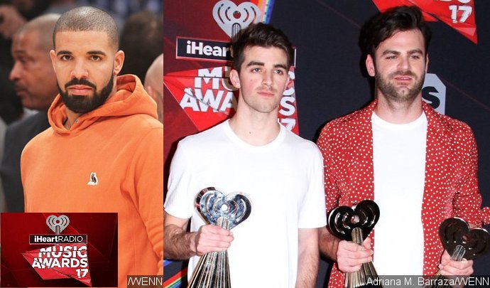 iHeartRadio Awards 2017: Drake and The Chainsmokers Dominate Winner List