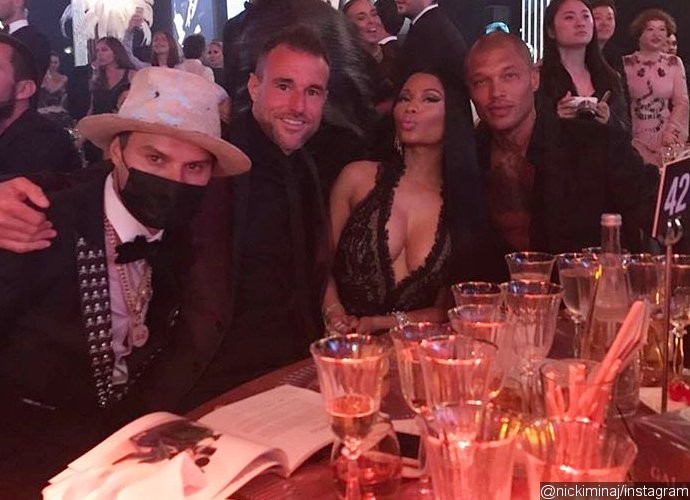From Jail to Cannes! 'Hot Felon' Jeremy Meeks Partying With Nicki Minaj at amfAR Gala