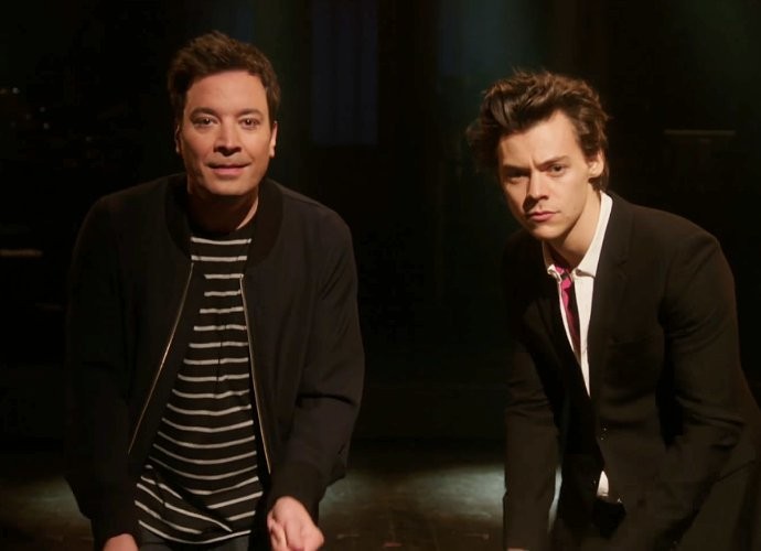 Jimmy Fallon and Harry Styles Get Jazzy in 'SNL' Promo