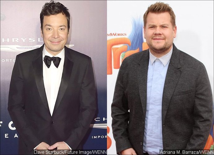 Jimmy Fallon Reportedly Takes a Jab at James Corden