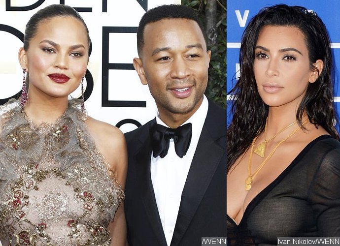 John Legend Is Not Invited to Kim Kardashian and Chrissy Teigen's Book Club