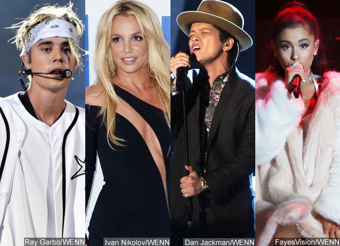 Justin Bieber, Britney Spears, Bruno Mars, Ariana Grande to Headline 2016 Jingle Ball Tour
