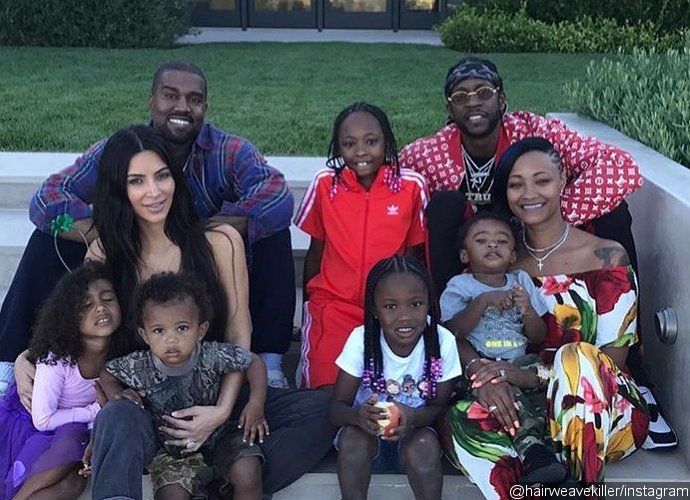 Jay-Z Who? Kanye West Looks Happy During 4th of July Party With 2 Chainz and Family