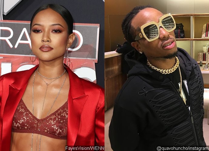 Karrueche Tran and Quavo Spotted Sharing Sweet Hug After Migos' Concert