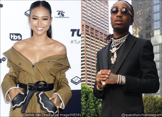 Karrueche Tran Hangs Out With Quavo at Migos' Concert Amid Dating Rumors