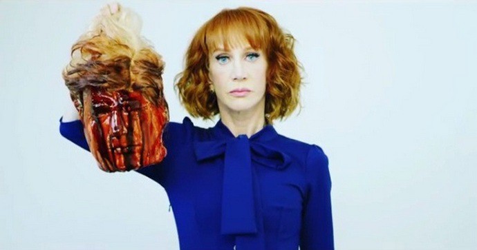 Kathy Griffin Defends Controversial Bloody Donald Trump 'Head' Photo Shoot