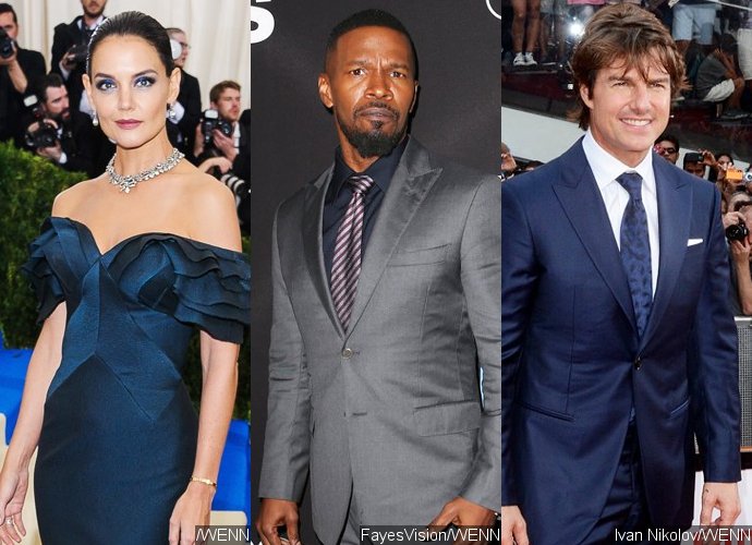 Katie Holmes and Jamie Foxx Have Secret Rendezvous in Paris as Tom Cruise Works on Film Nearby