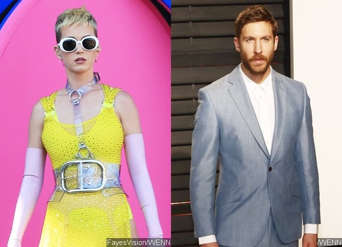 Katy Perry and Calvin Harris Are 'Bonding' While Making Music