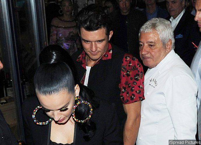 Katy Perry and Orlando Bloom Step Out for Romantic Dinner Date in Cannes