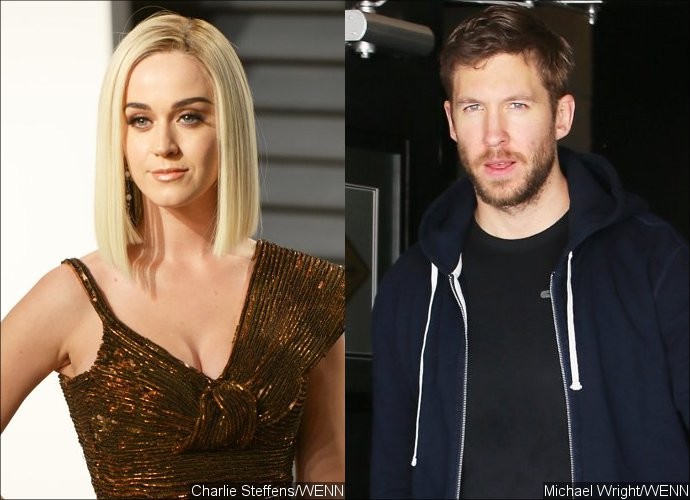 Katy Perry Recording Song With Calvin Harris