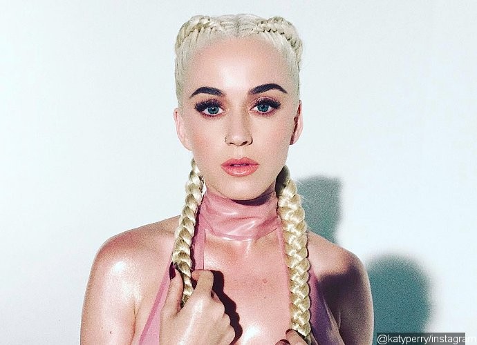 Kardashian Vibes! Katy Perry Sports Double Dutch Braids in New Cleavage-Baring Pics
