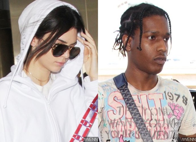 Kendall Jenner Once Again Spotted Cozying Up to A$AP Rocky in Paris