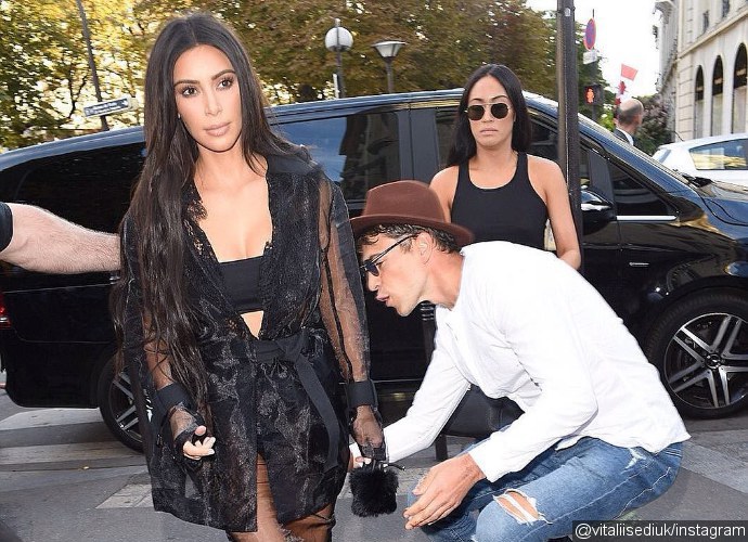 Video: Kim Kardashian Ambushed by Gigi Hadid's Attacker in Paris