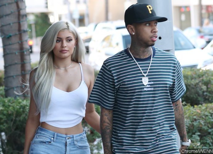 Kylie Jenner Goes Makeup Free During a Day Out With Tyga