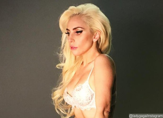 New Victoria's Secret Angel? Lady GaGa Strips Down to Lace Lingerie