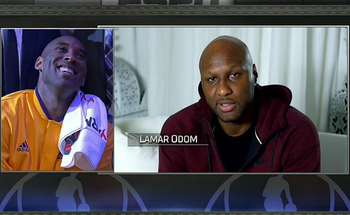 Lamar Odom Speaks in Public for the First Time to Support Kobe Bryant's Last Game