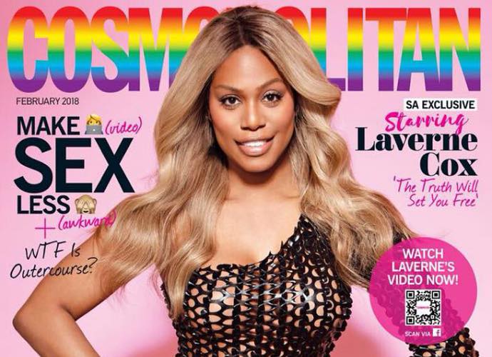 Laverne Cox Is the First Transgender Woman Featured on Cosmopolitan Cover