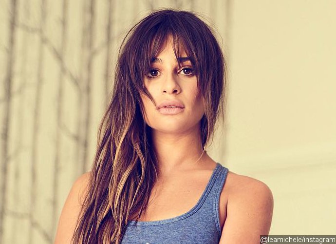 Lea Michele Goes Half Naked in Latest 'Bed Series' Photo