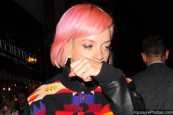 Lily Allen Cried After Reportedly Fighting With Ex-Boyfriend