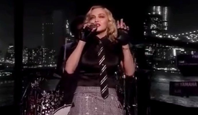 Watch Madonna Perform Her Classic 'Borderline' on 'Tonight Show'
