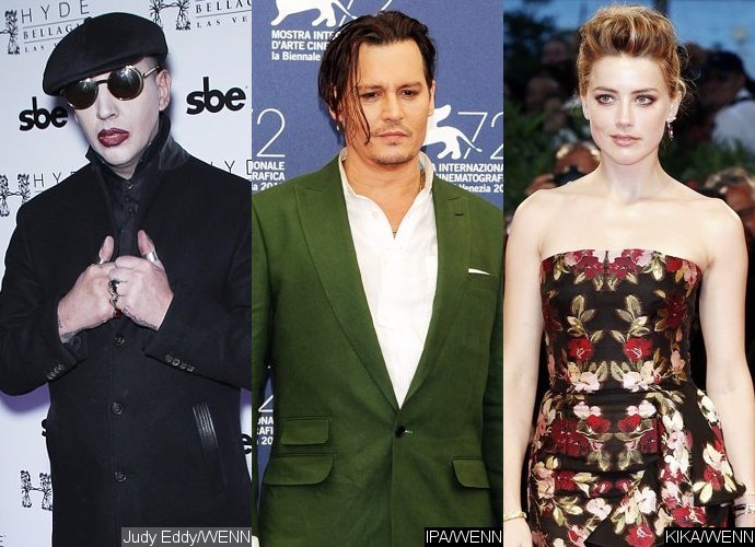Marilyn Manson Defends 'Unjustly Crucified' Johnny Depp After Amber Heard Divorce Drama