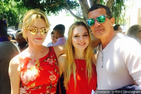 Melanie Griffith and Antonio Banderas Reunite for Daughter Stella's Graduation