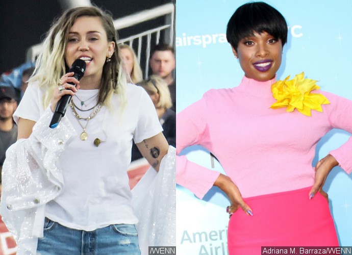 Miley Cyrus and Jennifer Hudson Are Fighting Backstage of 'The Voice'