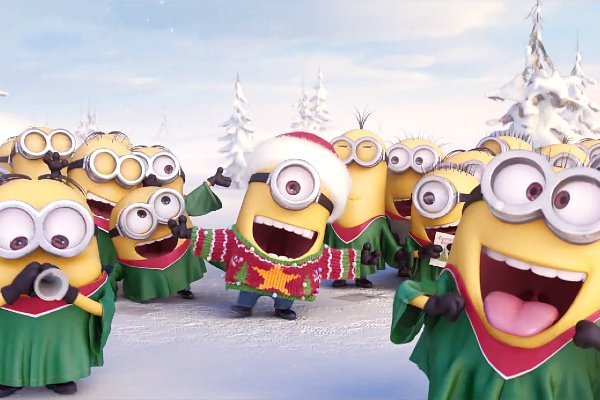 The Minions Sing Christmas Carol in New Video